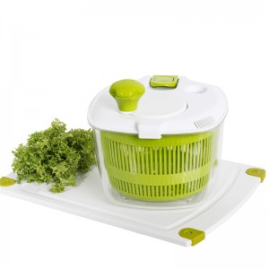 Wielofunkcyjny plastikowy spinner do sałatek z warzyw owocowych, jak widać w telewizji