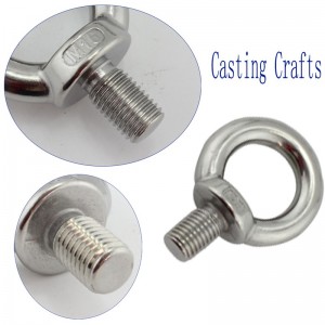 Ocynkowana śruba mosiężna DIN580 m6