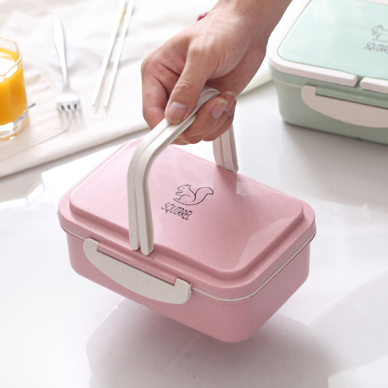 Szczelne z 3 komorami Pojemniki na lunch Bento wolne od BPA