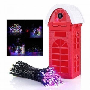 Światło sznurkowe LED zasilane słoną wodą