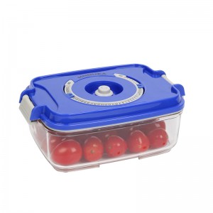 Odkurzający, hermetyczny wielofunkcyjny pojemnik na żywność i pompę