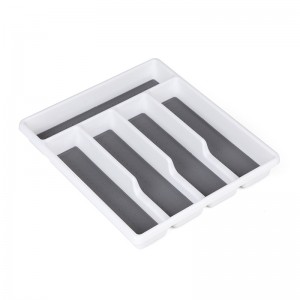 5 Przedziały plastikowe sztućce zasobnik srebra zasobnik