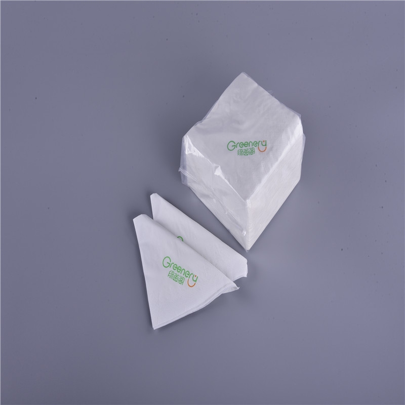 niestandardowe drukowane serwetki obiadowe 1/4 Off Fold