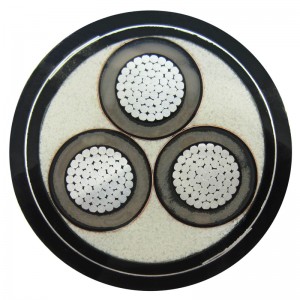 3-rdzeniowy opancerzony kabel zasilający STA / SWA o powierzchni 240 mm IEC60502-2, ICEA S-93-639, ICEA S-94-649, BS 6622