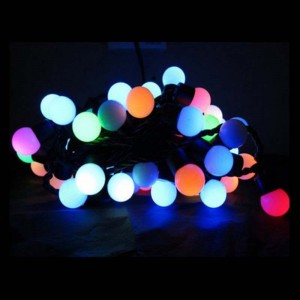 LED Lights Ball Lights Kolor Christmas Lights Ball Lights Dekoracyjne światła