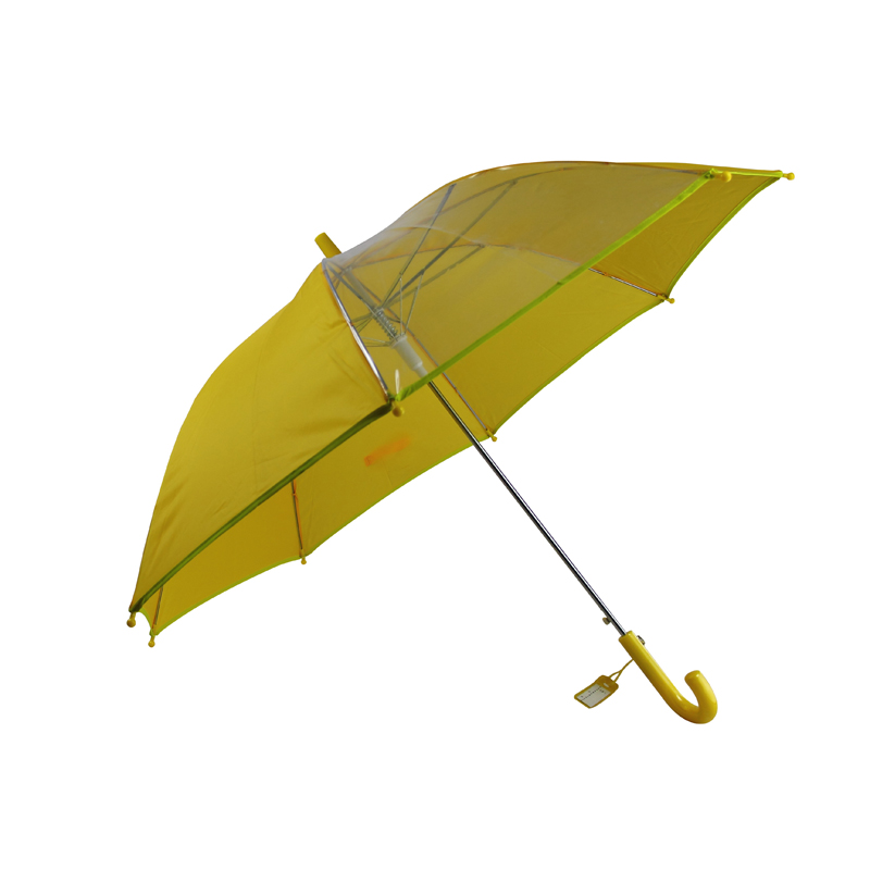 fantazyjny design jeden panel Przezroczysty dziecięcy parasol POE