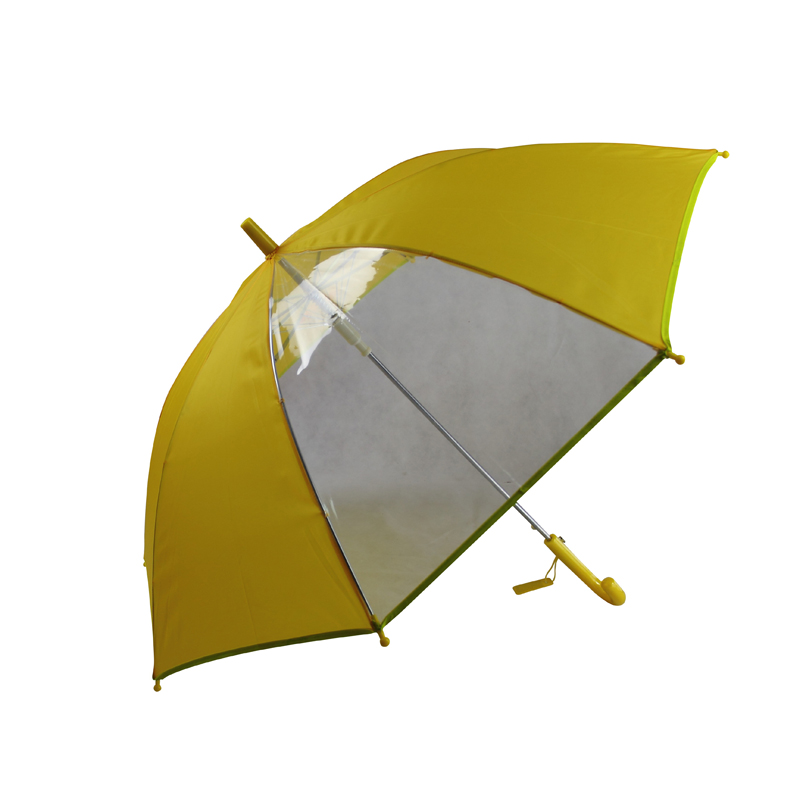 fantazyjny design jeden panel Przezroczysty dziecięcy parasol POE