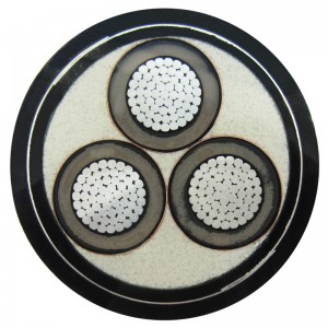 1-30KV 6 mm 3-rdzeniowy kabel pancerny Swa IEC60502, SANS 1339, BS 6622, AS / NZS1429.1, NFC 33226, CSA C 68.5