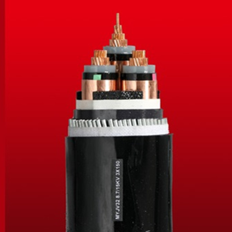 15kv 3 Core 185 Sq Mm 33kv Underground Xlpe Cable Producent PVC Jacket