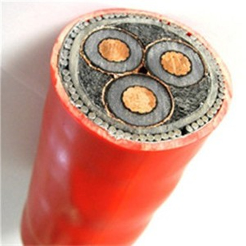 Kabel wielożyłowy 240 mm 3 żyłowy Cu 185sqmm Xlpe Swa Pvc 33kv