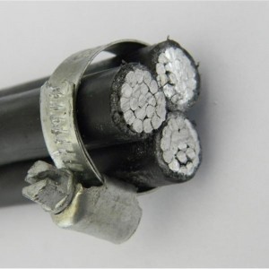 Kabel dupleks 0,6 / 1kv Kabel triplex Aluminiowy kabel napowietrzny abc