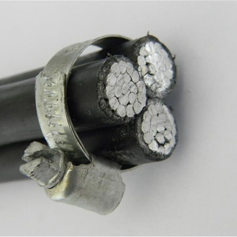 Kabel dupleks 0,6 / 1kv Kabel triplex Aluminiowy kabel napowietrzny abc