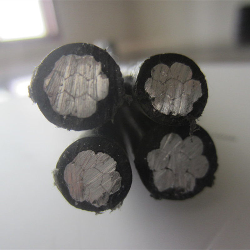 Napowietrzny kabel abc triple quadruplex 0,6 / 1kv