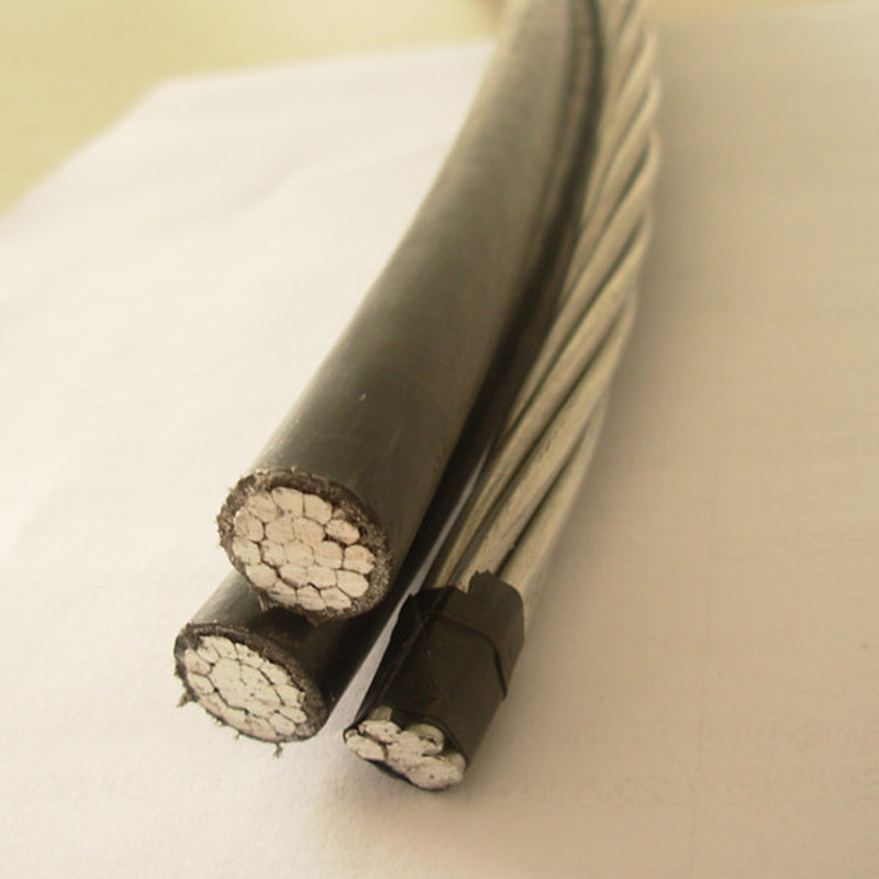 Napowietrzny kabel serwisowy Triplex 600 V 2AWG 4AWG 2 / 0AWG 4 / 0AWG 350MCM