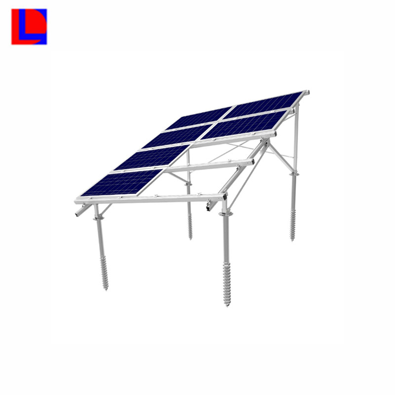 Naziemne mocowanie słoneczne obsługuje aluminiowy wspornik panelu słonecznego