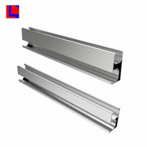 Wytłaczany aluminiowy panel słoneczny z szyną