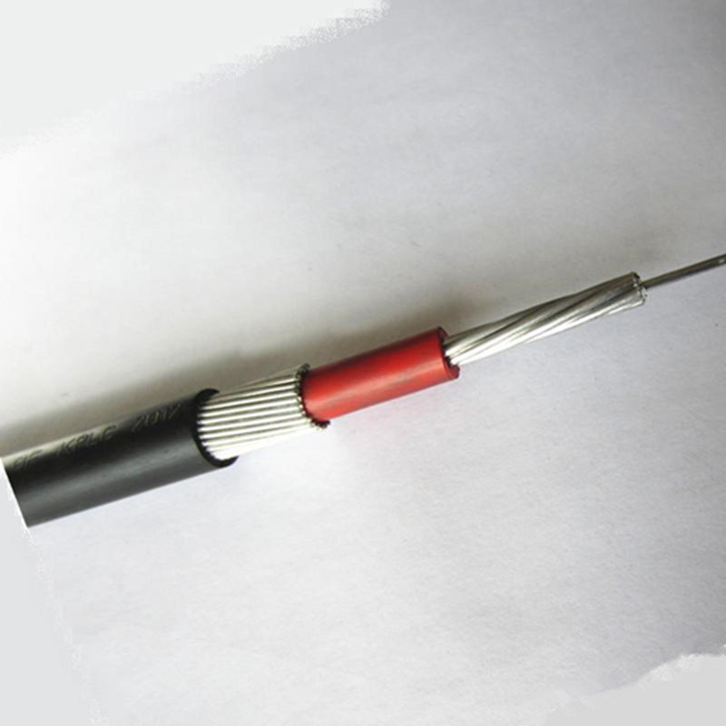 Rozdzielony elektryczny koncentryczny kabel jednożyłowy 8 / 2AWG, kabel podziemny Xlpe