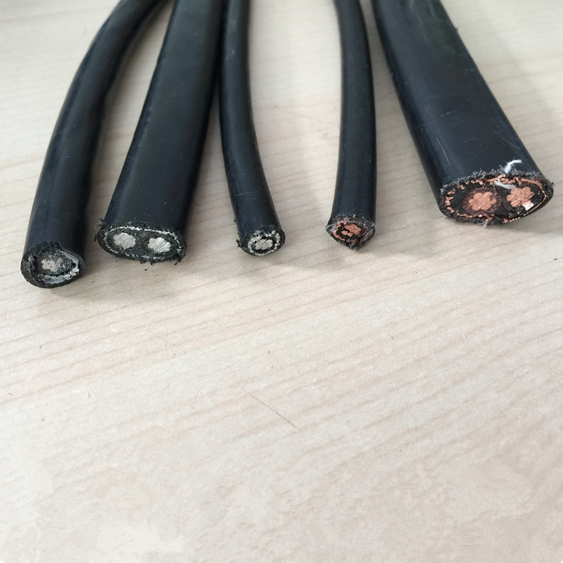 Rozdzielony elektryczny koncentryczny kabel jednożyłowy 8 / 2AWG, kabel podziemny Xlpe