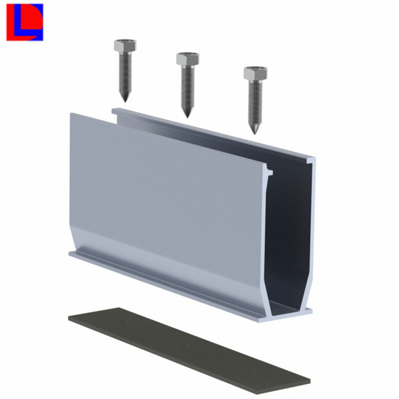 Aluminiowa rama montażowa na panel słoneczny z niestandardowym profilem