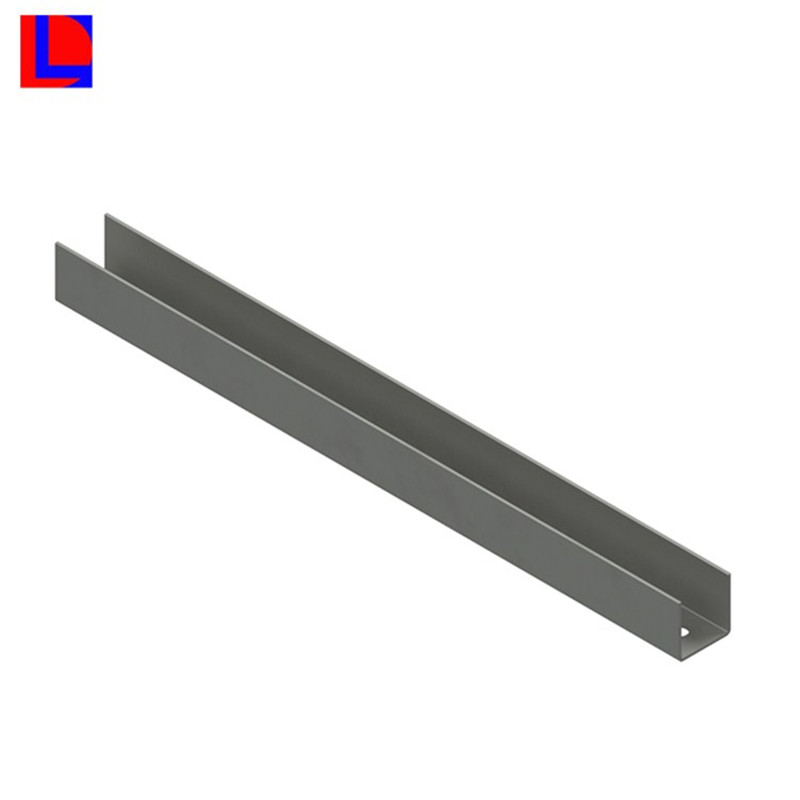 Materiały budowlane z aluminium profil kanału w kształcie litery „U”
