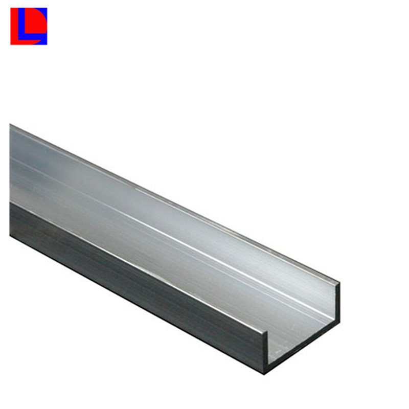 Materiały budowlane z aluminium profil kanału w kształcie litery „U”