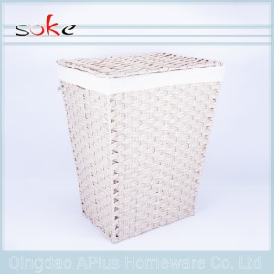 Kosz lub kosz tkany z rattanu 100% PE