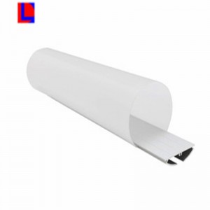 Osłona obiektywu aluminiowy kanał świetlny LED