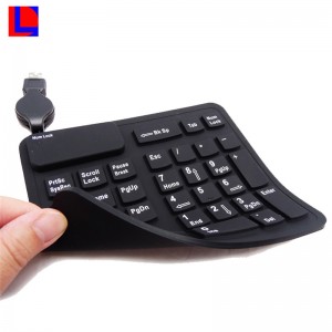 Wysokiej jakości gumowa silikonowa klawiatura