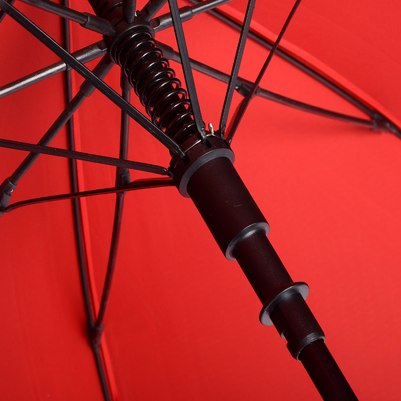 Automatyczny uchwyt dwuwarstwowy tani wiatroodporny prosty parasol golfowy