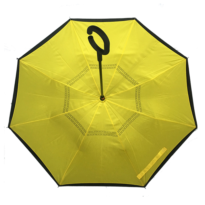 New Fashion Wiatroodporny parasol samochodowy odwrócony parasol