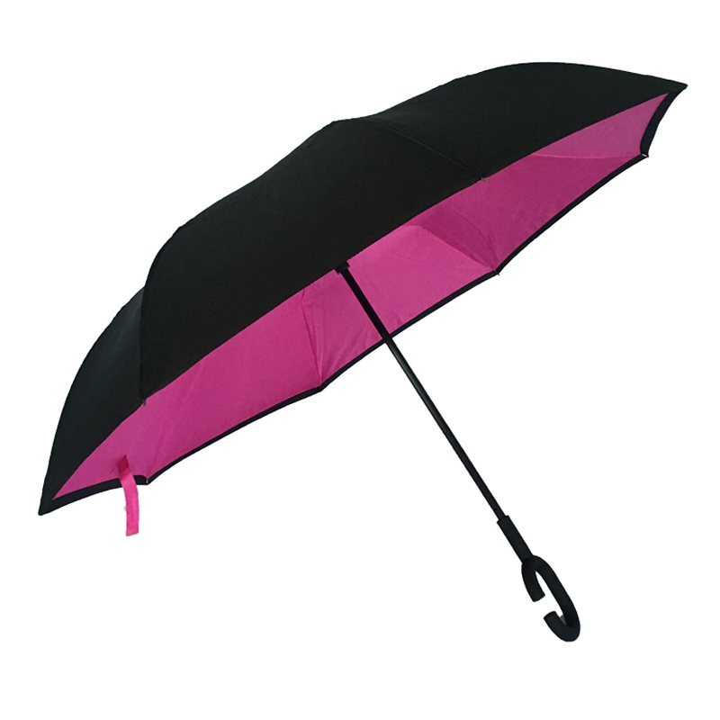 23-calowy odwrócony parasol 8Ribs do promocji reklamy detalicznej