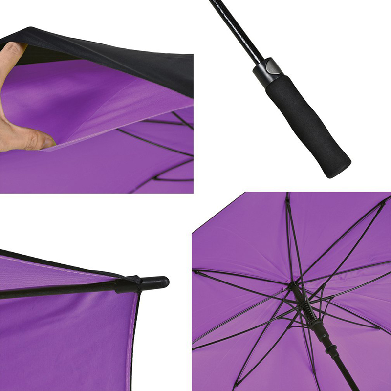Parasol chiński bardzo duży dwuwarstwowy wiatroszczelny parasol golfowy o przekątnej 32 cali