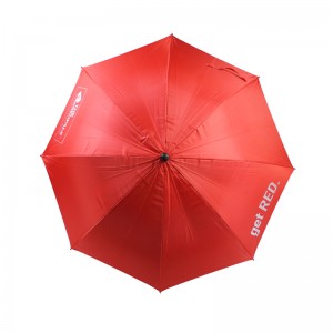 Parasol golfowy automatyczny Pongee 190T z długim wałkiem, automatyczny i niestandardowym logo