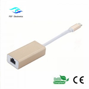 Konwerter męski konwerter USB Type C na HDMI Męski konwerter ABS Obsługa 4K 60Hz Kod: FEF-USBIC-015