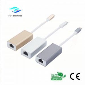 Konwerter męski konwerter USB Type C na HDMI Męski konwerter ABS Obsługa 4K 60Hz Kod: FEF-USBIC-015