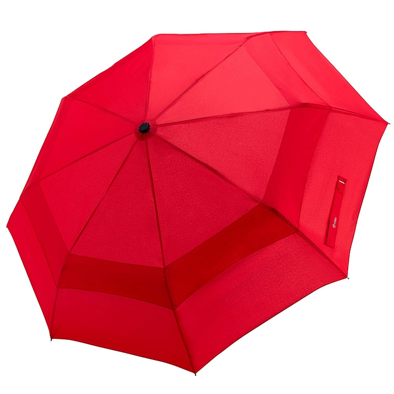 Podwójna warstwa marketingowego przedmiotu chińskie parasole automatycznie otwierają się i zamykają 3-krotnie parasol przeciwdeszczowy