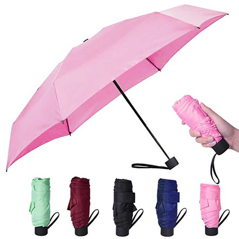 5-częściowy parasol parasol mini rozmiar 5 niestandardowy składany parasol dla pani