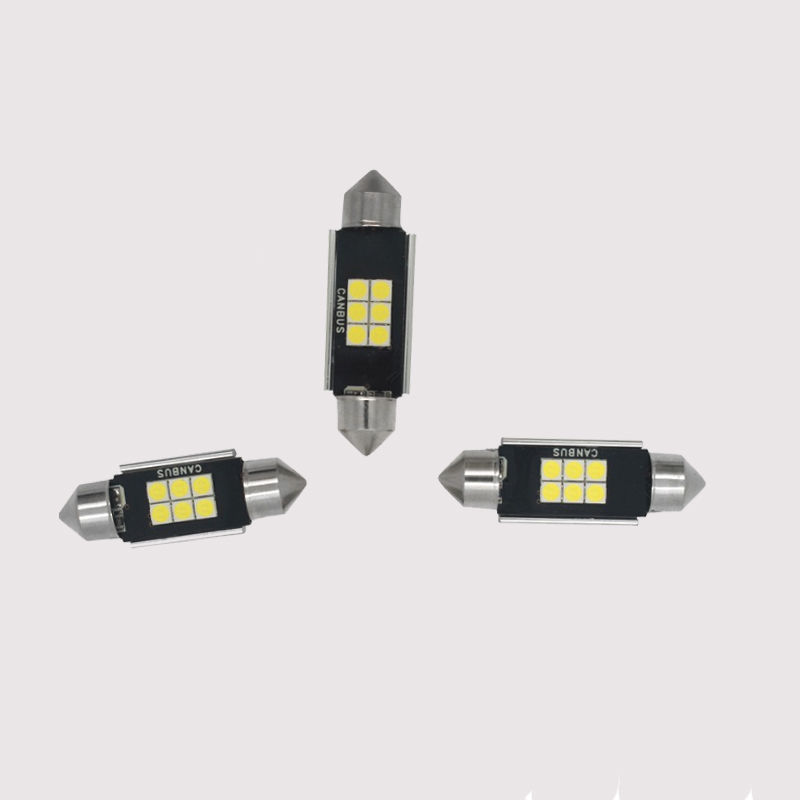 Nowość Super jasne CANBUS 3030 6smd C5W Festoon 31mm 36mm 39mm 42mm światło led