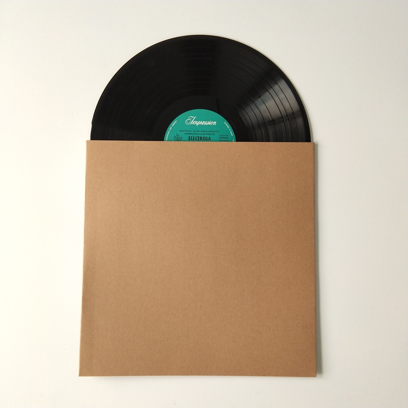12 Vinyl 33 RPM Records Tekturowe okładki kurtek LP