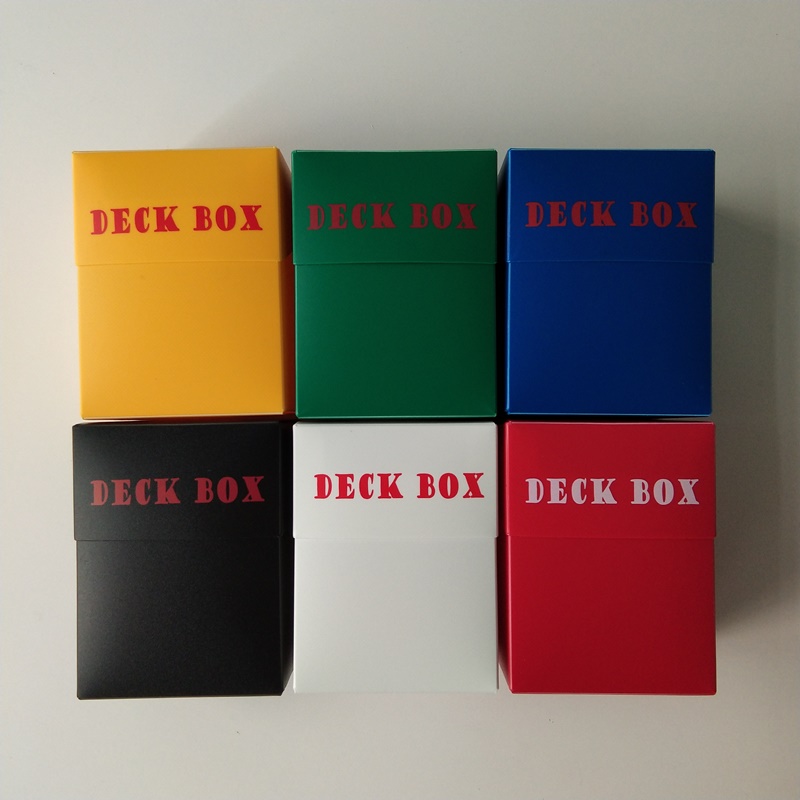 80+ Poly Black Deck Box na Pokemon / Yu-Gi-Oh i Magic Card