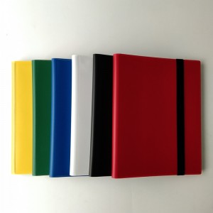 Portfele 9-kieszeniowe z czerwonymi kartami do gier Albumy Segregatory do kart standardowych