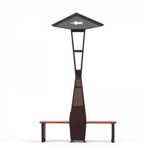 Zasilane energią słoneczną oświetlenie zewnętrzne LED z inteligentnymi telefonami i tabletami Chariging