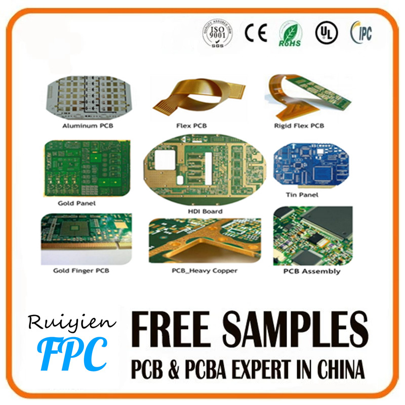 RUI YI EN elastyczny sztywny Elektroniczna płytka drukowana szybka dostawa led smd PCB