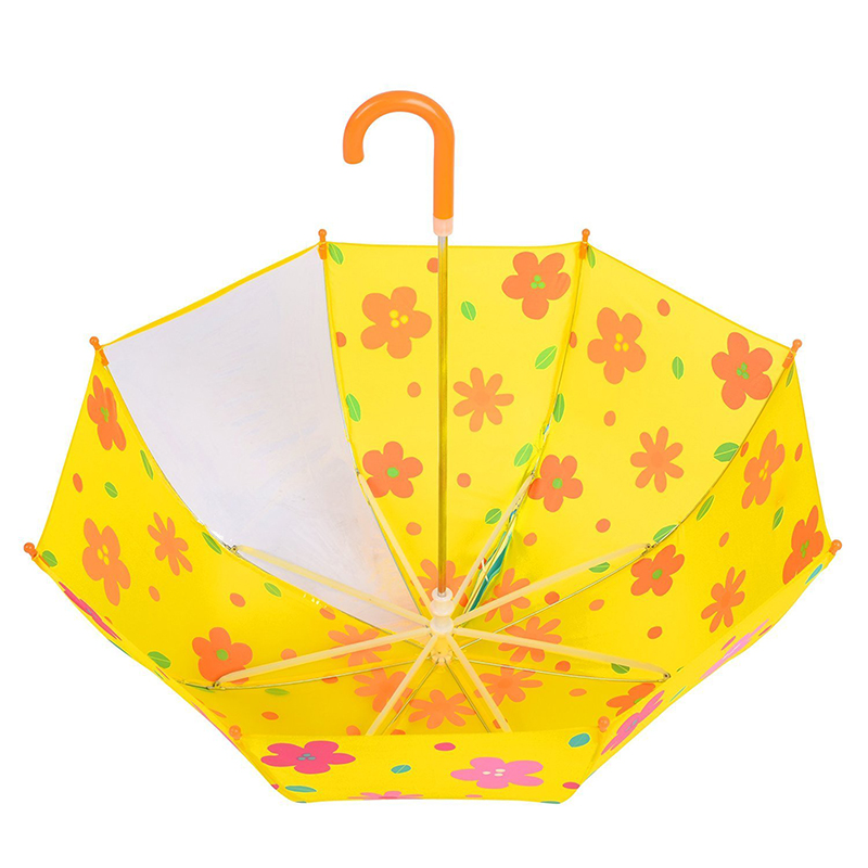 Tania, biała, kompaktowa parasolka dziecięca z ochroną przed dziećmi z włókna szklanego