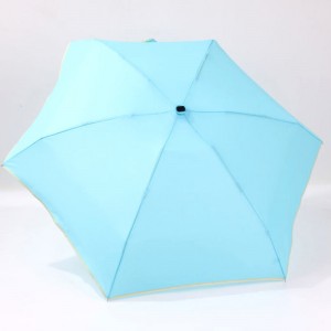 niebieski mini parasol do torby