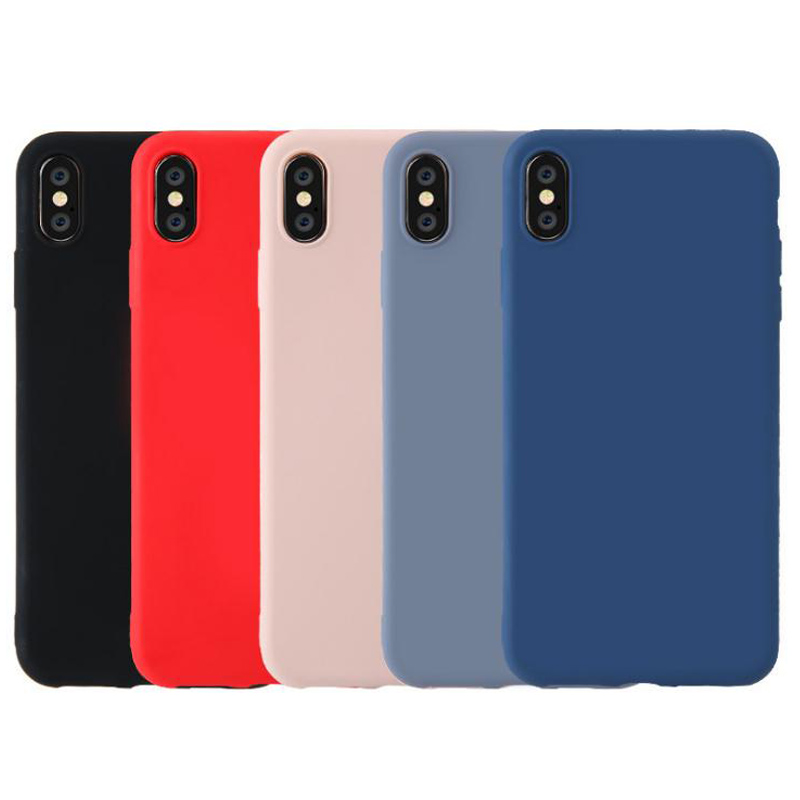 Gorący sprzedawany silikonowy pokrowiec na iPhone'a XS
