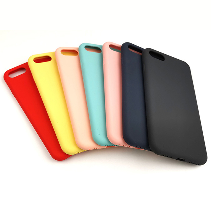 Etui na telefon z płynnym silikonem do iPhone'a X, XR, MAX