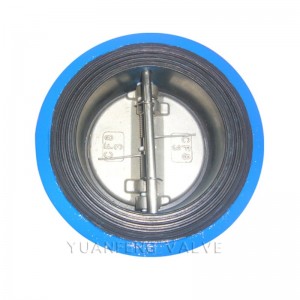 Zawór zwrotny z podwójną płytką