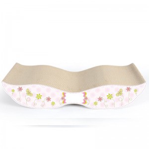 Karton z tektury falistej w kształcie litery S Cat Pet Products