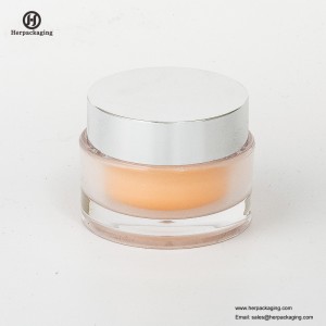 HXL213A Luksusowy okrągły pusty akrylowy słoik kosmetyczny
